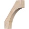 Ekena Millwork 5 1/2"W x 26"D x 32"H Westlake Smooth Knee Brace, Douglas Fir BRC06X26X32WTL00SDF - alternate 1